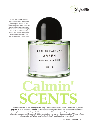 calmin' scents article 